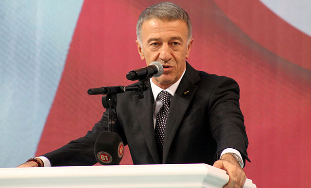 Trabzonspor Başkanı'ndan şeref sözü