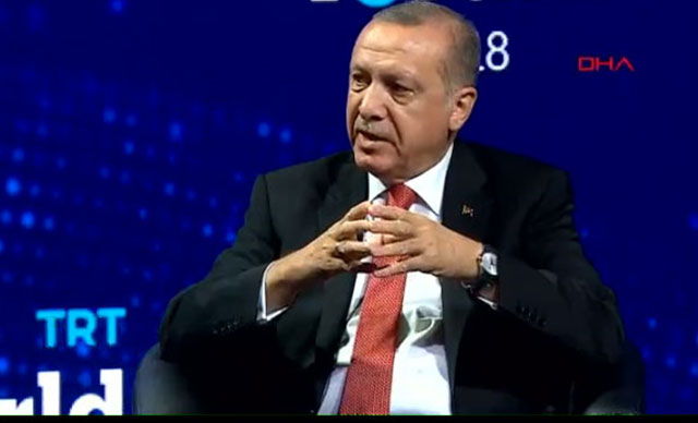 Erdoğan'dan referandum işareti