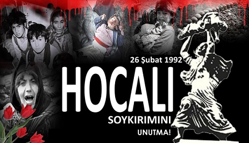 Hocalı'daki Ermeni katliamı unutulmadı
