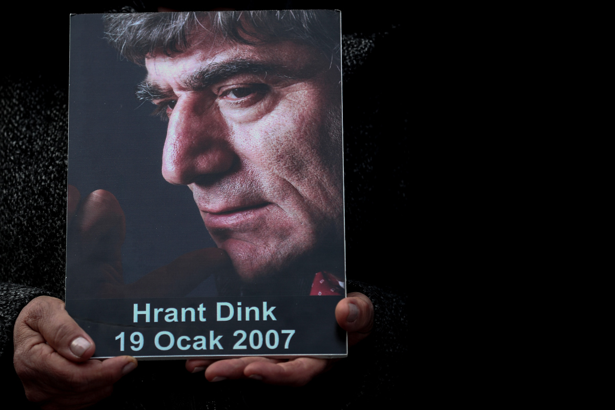Hrant Dink 16. ölüm yıl dönümünde anıldı..